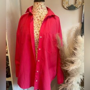 Zara button down in a size medium